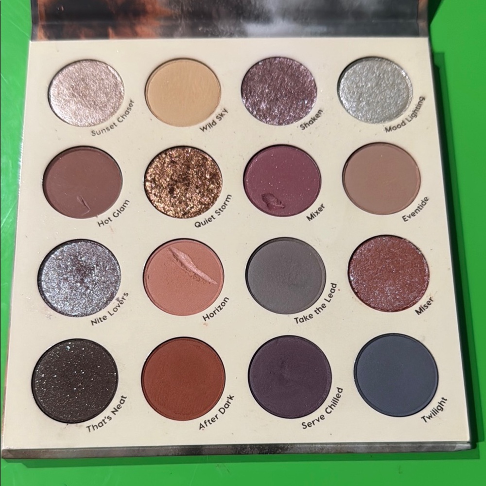 Colourpop Shimmer and Matte Eyeshadow Palette